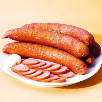 味巴哥哈尔滨红肠蒜香烤肠蒜味肠肠火腿肠熟食香肠蒜香火腿 蒜香烤肠