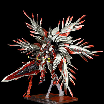 色mg红色异端高达改迷惘敢达拼装模型bandai官方 红异端改 3对翅膀 mg