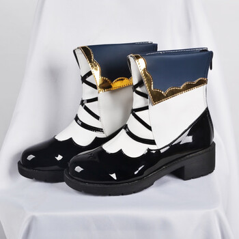 鞋子 八重神子云堇温迪可莉胡桃行秋神里绫华刻晴鞋子cos 芭芭拉鞋子