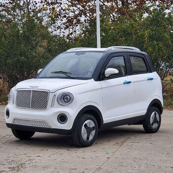 英诺普领跑款电动四轮车家用代步油电两用轿车成人电瓶车新能源电动