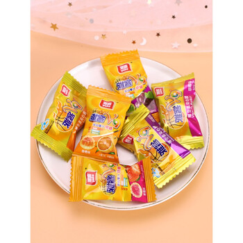 雅客v9维生素夹心硬糖软糖散装混合口味过新年结婚婚礼喜糖小糖果软糖