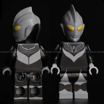 伟力兼容乐高奥特曼人仔赛终极罗贝利亚特利迦迪泰迦 积木男孩玩具