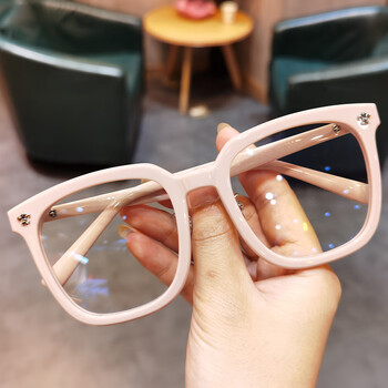 雷鹏rayban板材眼镜框男女个性复古方框粗框素颜镜可配镜框颜色请备注