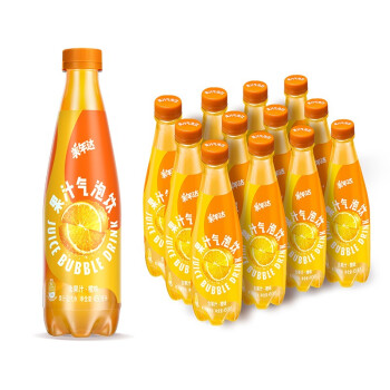 美年達 mirinda 橙味 果汁氣泡飲 碳酸飲料 可樂汽水 整箱裝 450ml*12