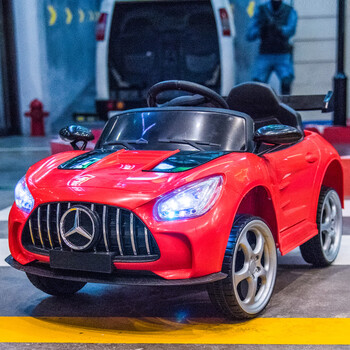 婴儿童电动汽车四轮带遥控13岁男女小孩玩具车4驱可推坐人充电车单驱