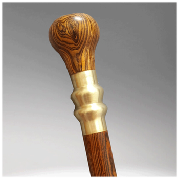 实木拐杖手杖老人防滑黄金檀龙头拐棍木质绅士圆头文明棍仗圣诞节圆头