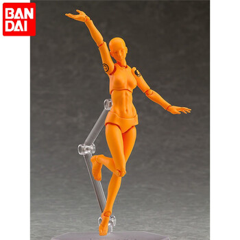 万代(bandai)shf素体人体可动模型男女人偶美术漫画绘画参考工具摆件