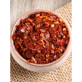 恬女神5折红辣椒面中粗500g重庆朝天椒海椒面油泼辣子炒底料原材料