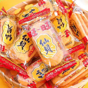 旺旺雪饼仙贝散装零食品饼干大包整箱网红小吃膨化休闲 旺旺仙贝500g