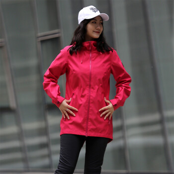 RUNNING RIVER奔流 女士 春秋 户外骑行登山徒步休闲风衣外套K9362 红色186 S36