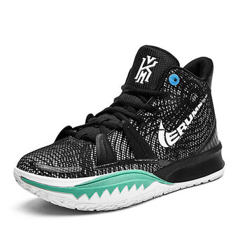 鞋篮球运动鞋男高帮实战毒液七夏天6青少年学生鸳鸯球鞋 欧文7黑白 42