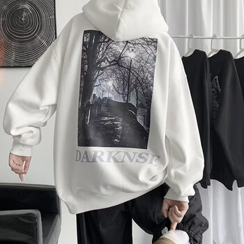 汀曼莲uehaovtae卫衣男重磅欧美连帽秋季潮牌ovese小众高街春秋款美式