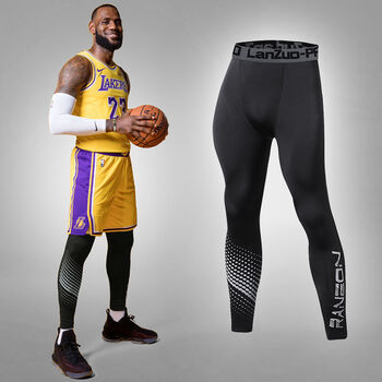 diaosai美式篮球短裤紧身运动五分裤高弹跑步训练压缩速干男短健身