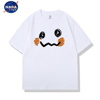 精灵宝可梦谜拟q联名t恤迷你丘卡通动漫周边短袖男女二次元衣服白色s