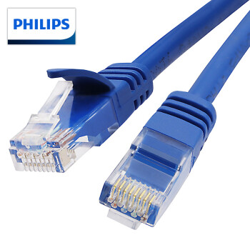 飞利浦(PHILIPS)SWA1946/93网线 CAT6六类千兆网络跳线工程监控家用电脑路由器 3米