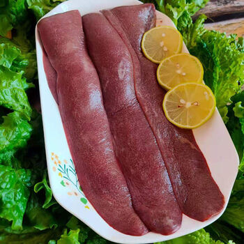 沂蒙山土猪沙肝新鲜猪肝狮子肝猪脾脏沙肝猪横脷猪连襟批发生猪肉