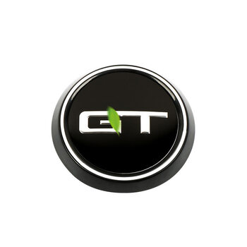 福特野马改装gt圆标mustang车尾标后备箱车标贴后尾箱gt标野马gt尾标