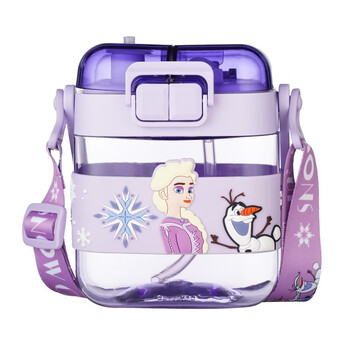 迪士尼(disney)吸管杯儿童水杯直饮杯双饮夏季小学生运动杯幼儿园杯子