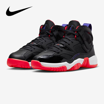 nike 耐克nike 耐克nike 乔1 jumpman two trey 黑红男子运动复古 do