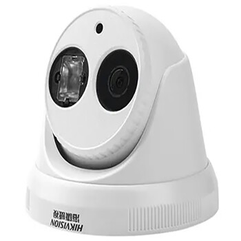 海康威视（HIKVISION）监控摄像头200万POE供电高清红外半球型网络摄像机DS-2CD3325D-I(2.8/4/6mm可选)