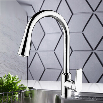 科勒(kohler)厨房龙头水槽抽拉式洗菜盆龙头家用厨盆伸缩冷热水龙头