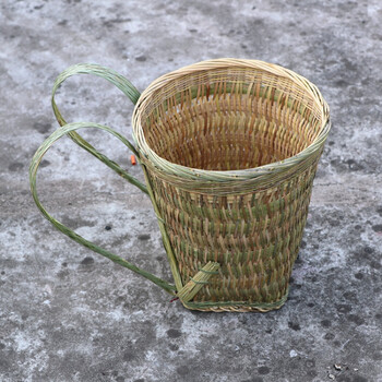 6015折叠背篓 背篓新款竹编大背篼家用农村农用大号加大码四川