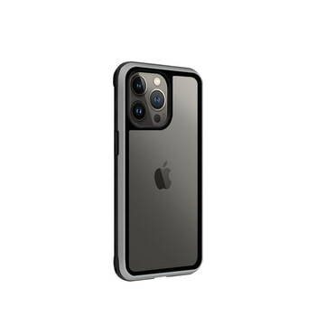 1适用苹果13手机壳金属边框ares iphone13mini /pro /pro gray 灰色
