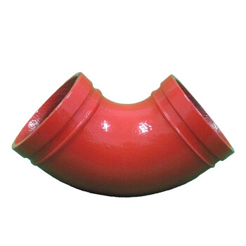 云灿 铸钢沟槽式弯头 dn108 90°10.0mpa