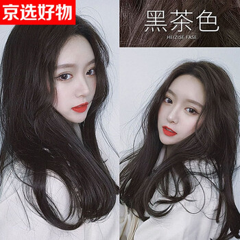 shihualou施华蔻染发剂泡沫同款自己在家染发2021流行色黑茶色五贝子