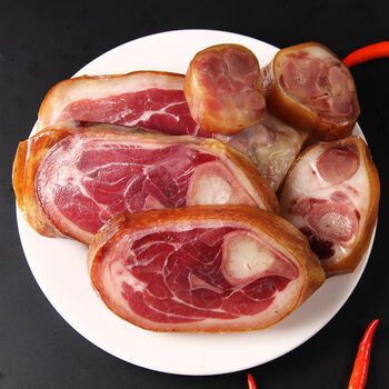 腊猪蹄髈肘子1斤(瘦肉多