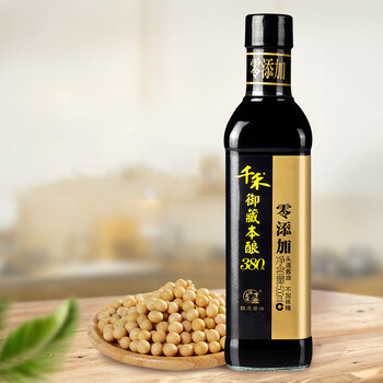 【千禾_零添加酱油】380天生抽500ml 非转基因 酿造调味品 500ml