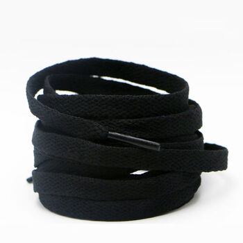 适配男式女士学生长度cm鞋码鞋孔  黑色鞋带扁平帆布运动板鞋篮球鞋