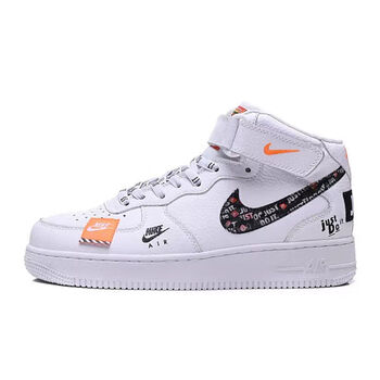 airforce1highaf1高低帮空军一号mid男女板鞋 石板灰_af1涂鸦高帮 36