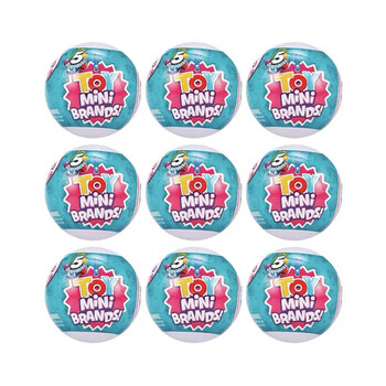 mini超市盲球 五倍超市购物球盲盒zuru5倍mini brands迷你拆拆盲蛋