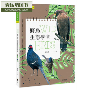 预售 原版进口书 陈加盛野鸟生态学堂晨星台版原版书籍