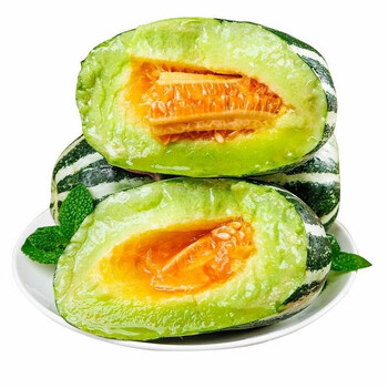 禧利郎博洋甜瓜 山东博洋9号甜瓜新鲜大果香瓜当季水果礼盒  京鲜