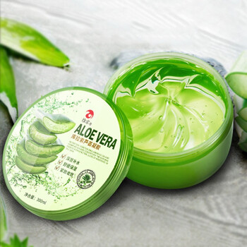 维京库拉索芦荟胶300g舒缓保湿补水清爽芦荟凝胶膏祛痘印晒后修护男