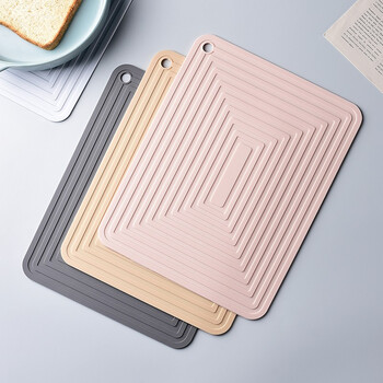 厨甄硅胶餐垫隔热垫菜垫子家用防滑沥水垫餐桌防烫垫碗垫盘子垫大号