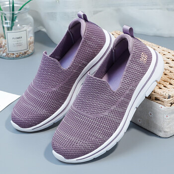 老人鞋足力健足力健老人鞋女款夏季透气妈妈运动鞋老北京布鞋女凉鞋