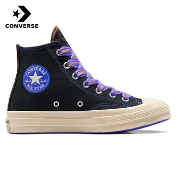 匡威（Converse）休闲鞋2023冬季款1970撞色鞋带女子高帮休闲帆布鞋A07976C A07976C 36