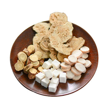 北京同仁堂 原料四白汤 袋泡茶补/气美白消除色/斑