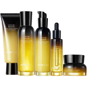 韩后套装礼盒时光鱼子酱紧致奢宠礼盒五件套 护肤品套装