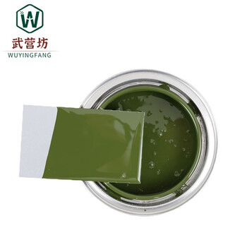 武营坊 车油漆2k军绿油漆亮光哑光军绿漆勇士车吉普车油漆  亮光军绿4