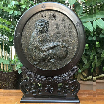 普普洱茶工艺品茶雕摆件工艺茶装饰茶饼十二生肖辰龙生肖饼纪念摆件
