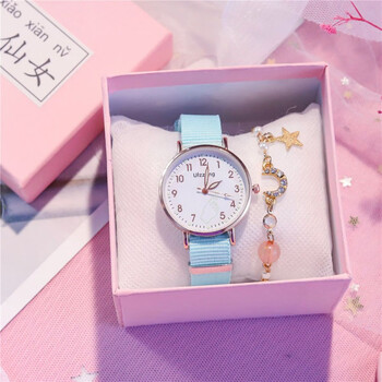 唯冠伦女学生手表韩版潮流简约可爱小清新表盘淑女生高中小学夜光石英