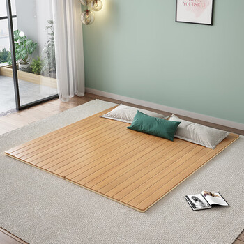 山头林村竹子床板楠竹实木床垫1.8米单双人脊椎垫片1.