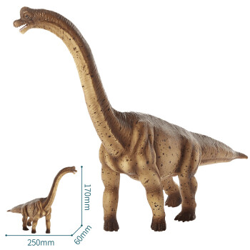 mojo龙饭团仿真恐龙玩具马门溪龙模型侏罗纪动物玩偶涂装 大型腕龙