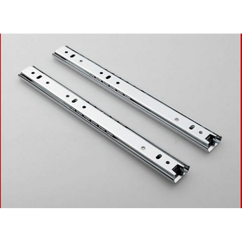 紫笛 新款 滑道卡轨下轨道桌面硬轴托底卡条键盘抽屉轨道移动开固定双