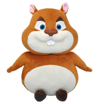 毛绒玩偶熊出没少年版熊大熊二玩具公仔套装儿童生日礼物 43cm洞洞幺