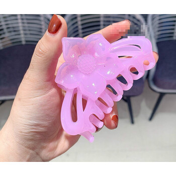 追属 大号洗澡夹简约发夹夹盘头发的夹子马尾发卡子妈妈扎头发大夹子